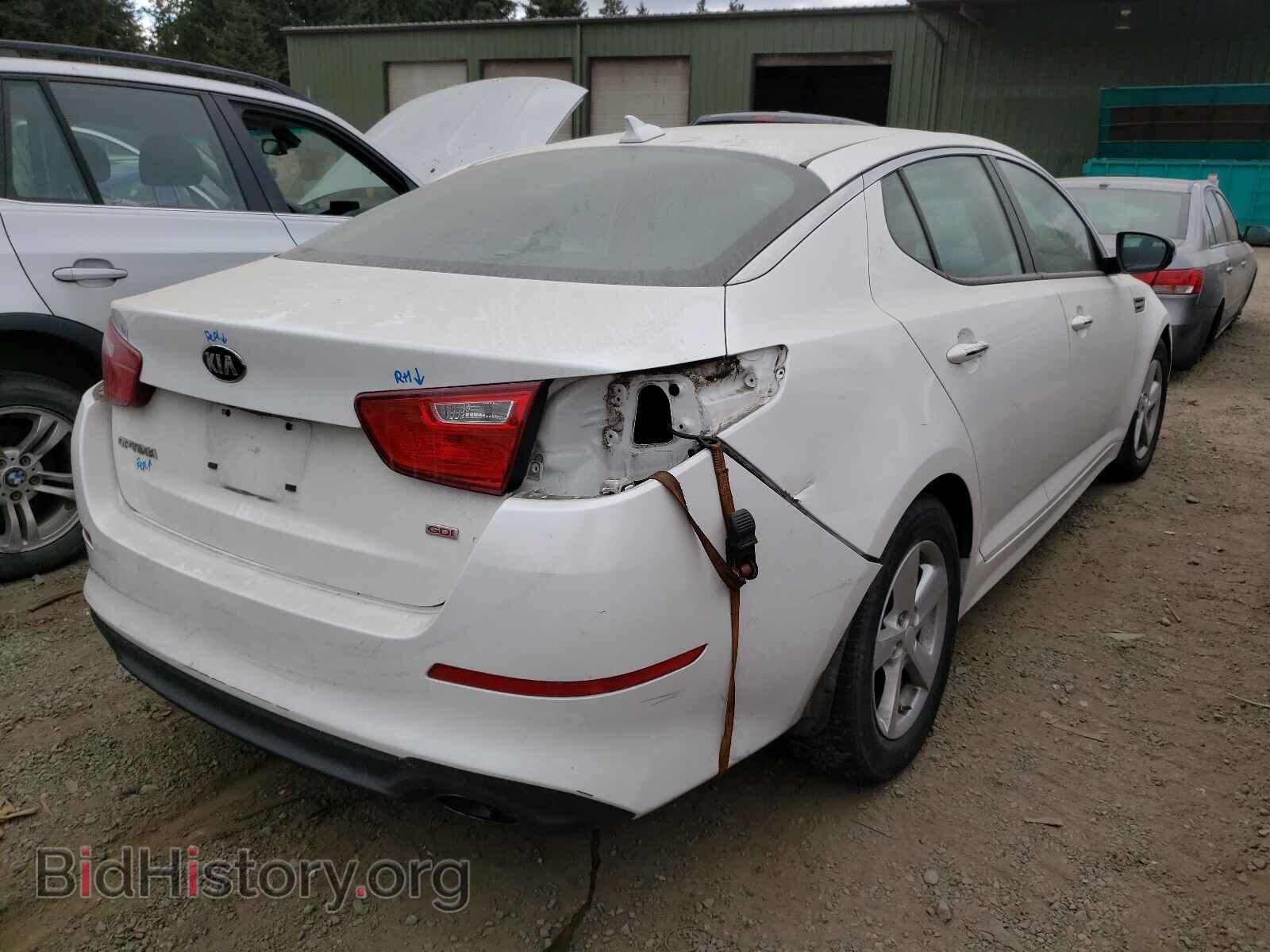 2015 KIA OPTIMA - VIN: KNAGM4A73F5590791 - Фото 4