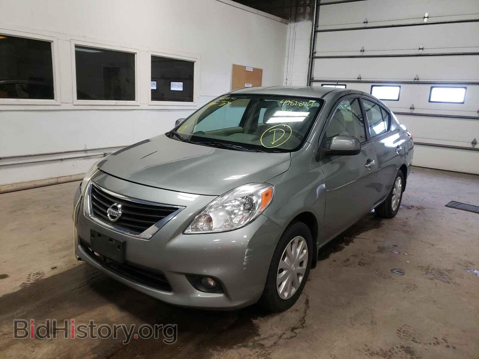 2012 NISSAN VERSA - VIN: 3N1CN7AP1CL933547 - Photo 2