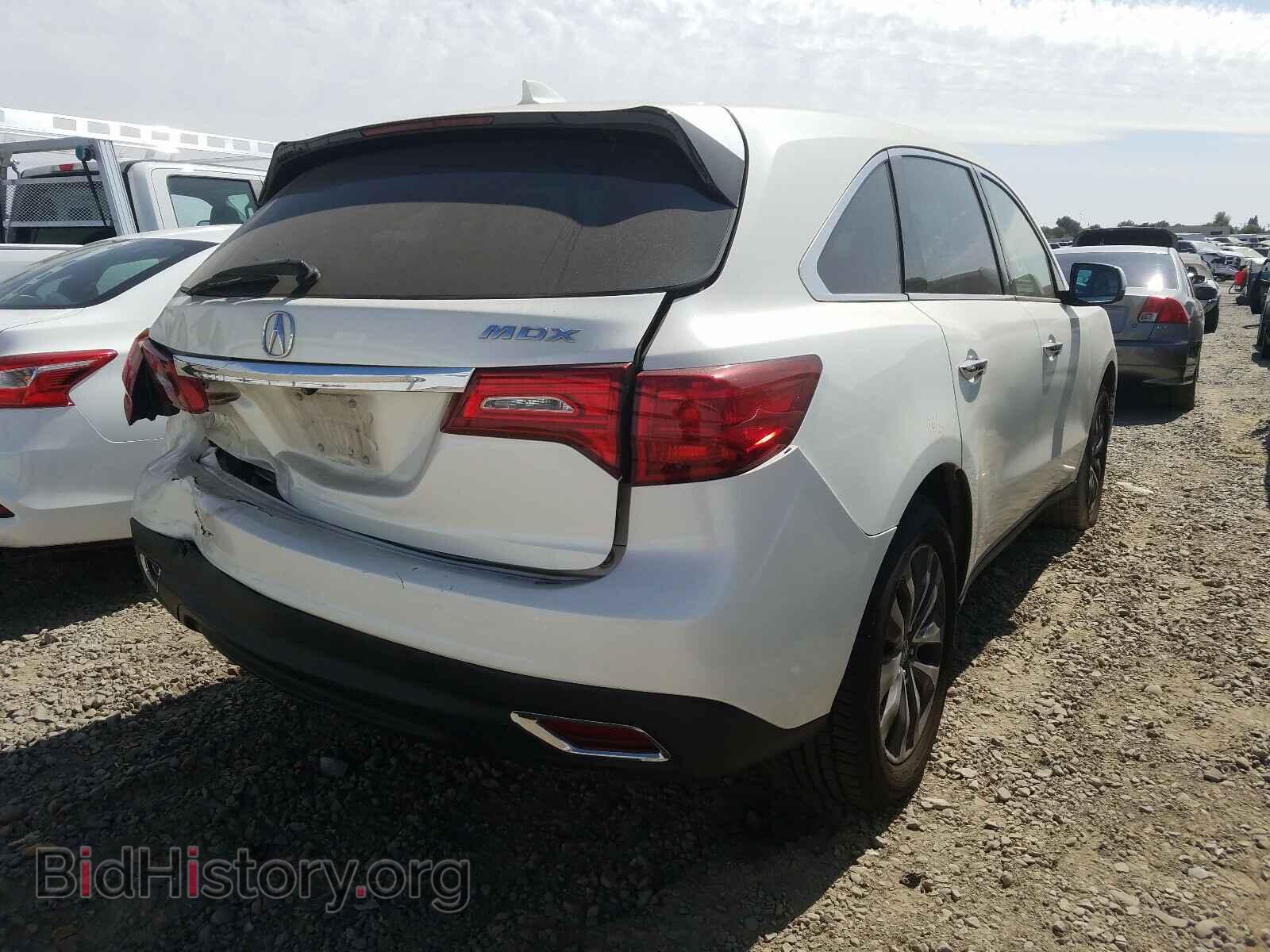 2014 ACURA MDX - VIN: 5FRYD3H42EB003134 - Фото 4