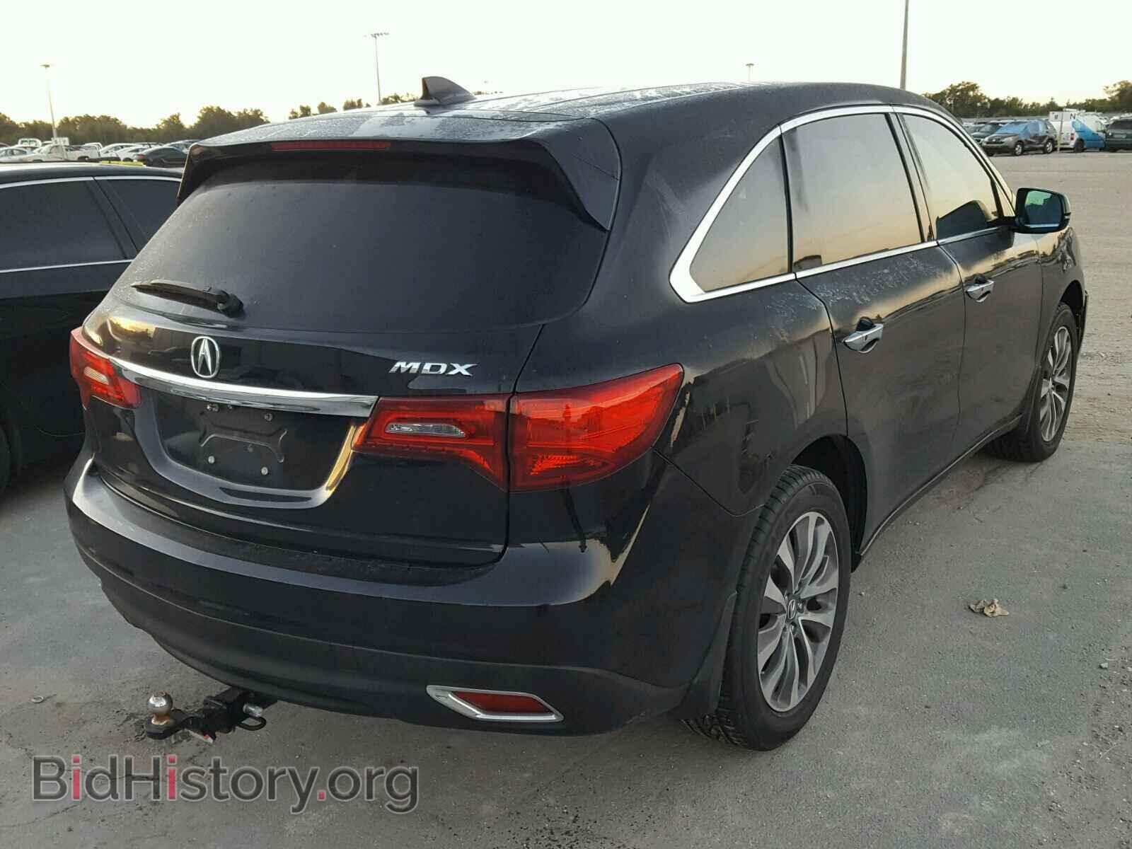 2014 ACURA MDX - VIN: 5FRYD3H43EB018466 - Фото 4