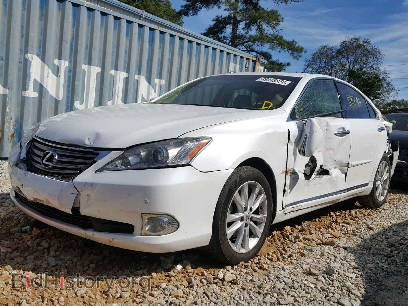 2011 LEXUS ES350 - VIN: JTHBK1EG8B2469857 - Фото 2