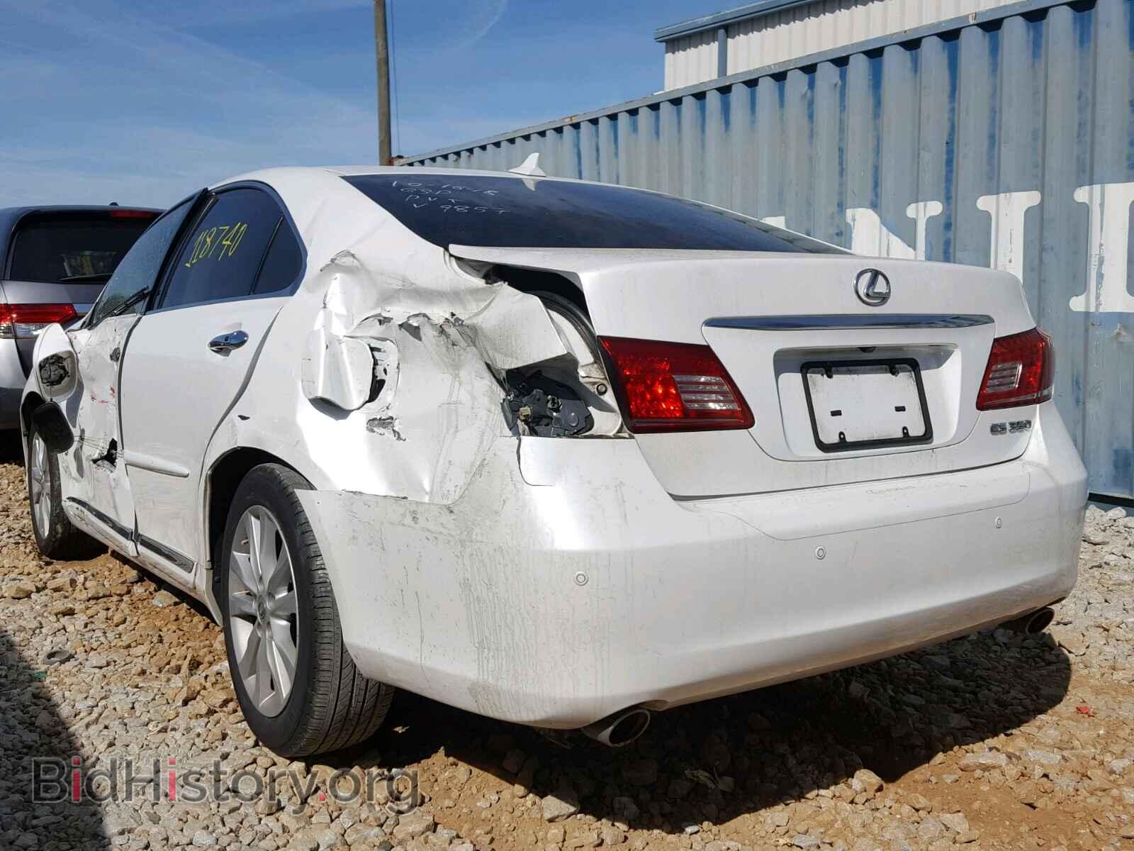 2011 LEXUS ES350 - VIN: JTHBK1EG8B2469857 - Фото 3