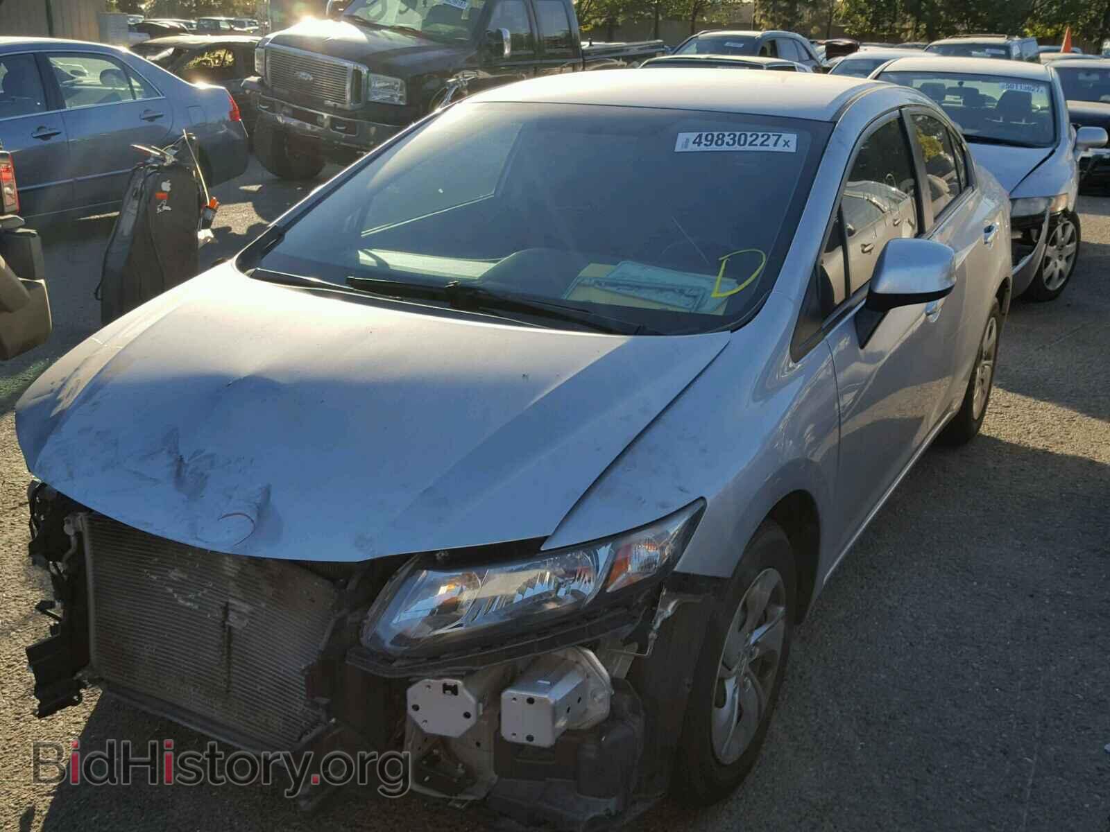 2013 HONDA CIVIC - VIN: 19XFB2F59DE204893 - Фото 2