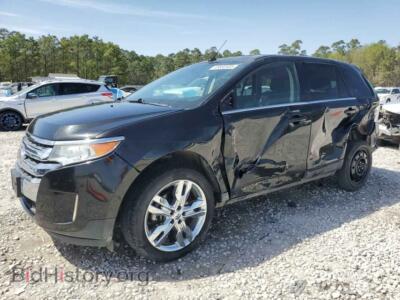 2013 Ford EDGE Limited, black — VIN 2FMDK3KC3DBE03345, Copart