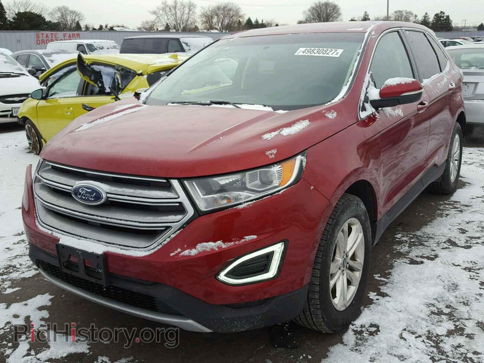 2016 FORD EDGE - VIN: 2FMPK4J98GBB11364 - Фото 2