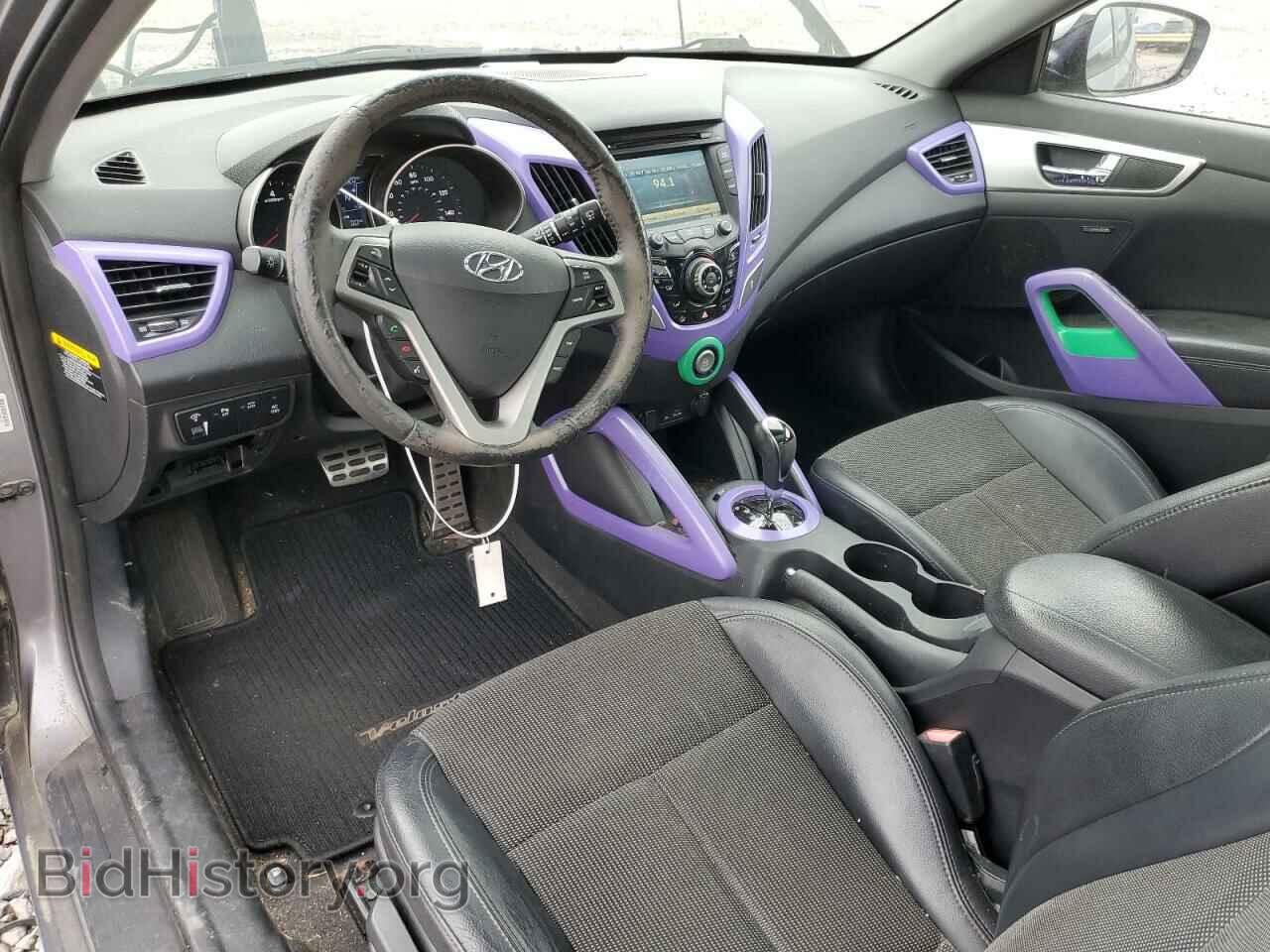 2013 HYUNDAI VELOSTER - VIN: KMHTC6AD1DU093968 - Фото 8