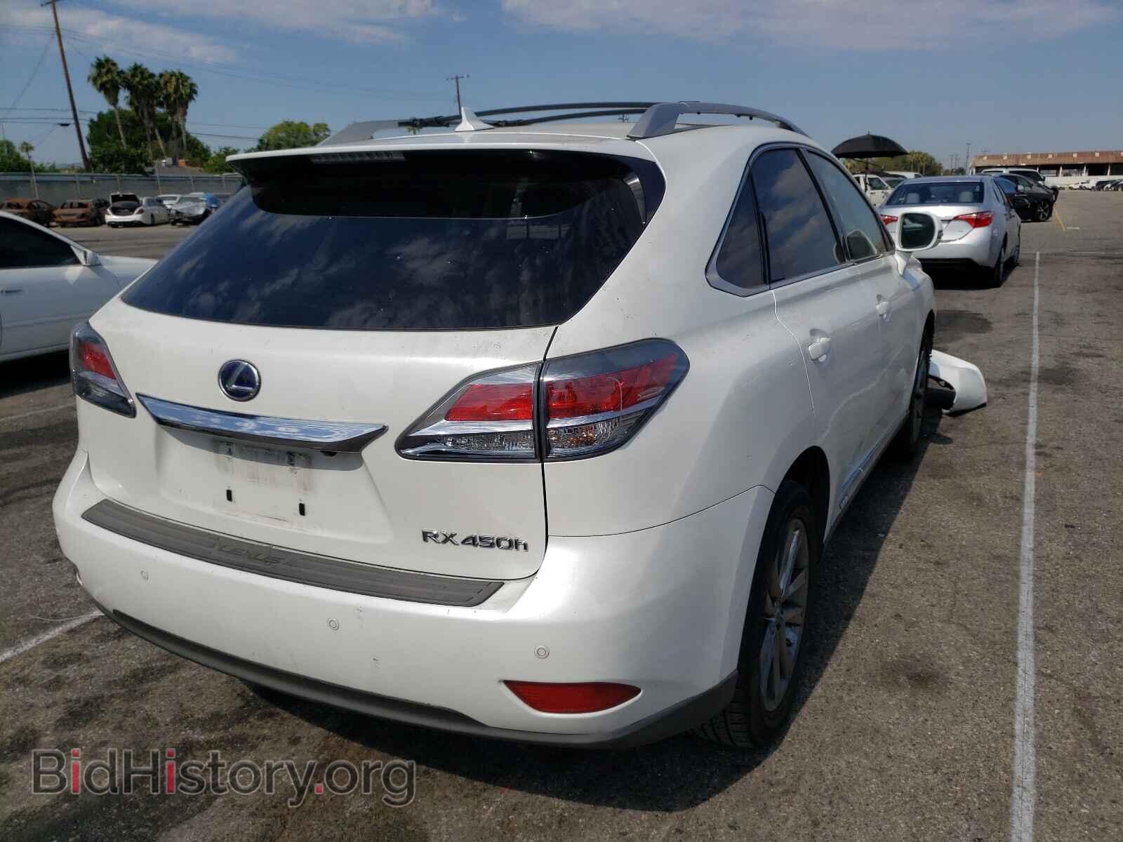 2013 LEXUS RX450 - VIN: JTJBC1BAXD2057504 - Photo 4