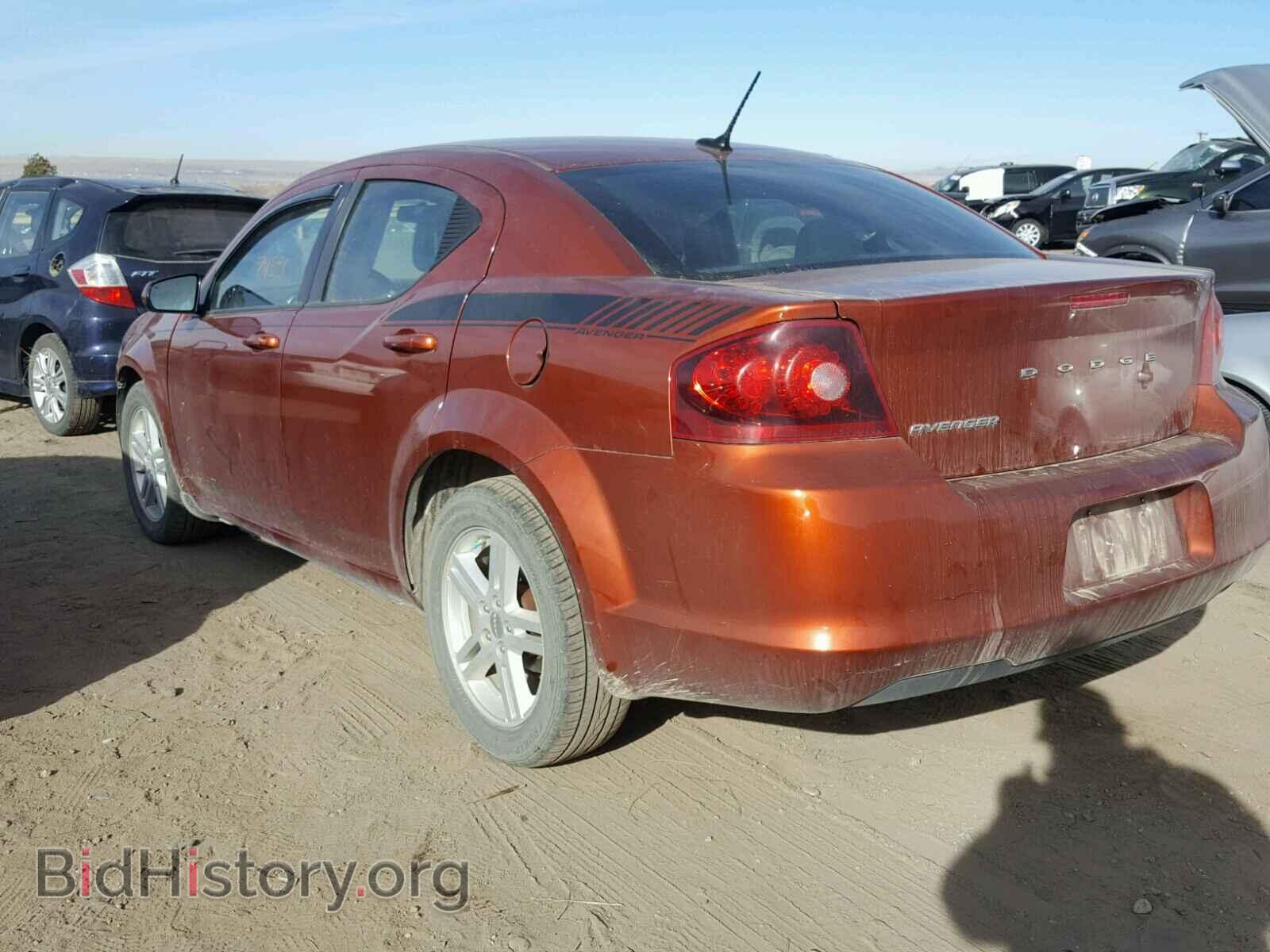 2012 DODGE AVENGER - VIN: 1C3CDZCB7CN171648 - Фото 3