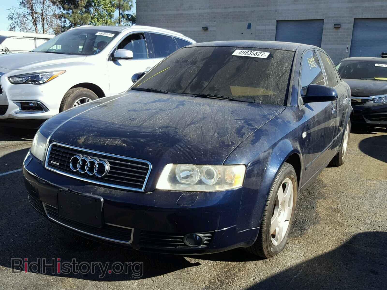 2005 AUDI A4 - VIN: WAULC68E35A082733 - Фото 2