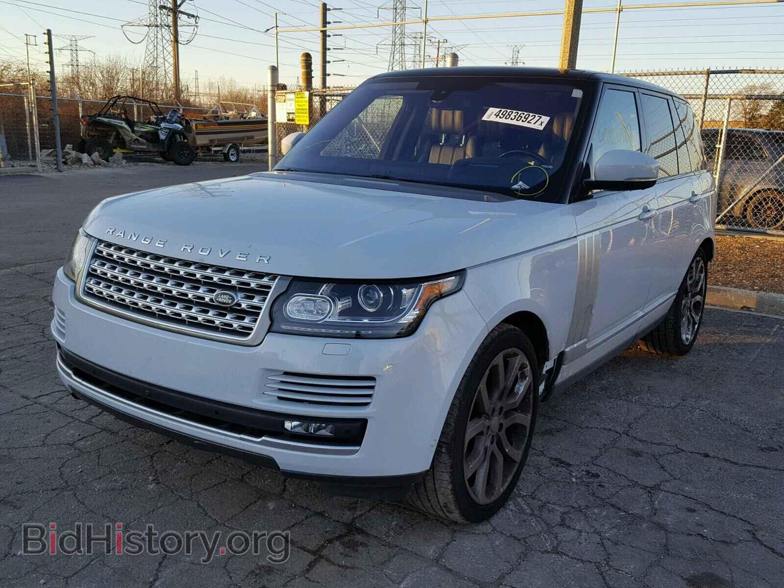 2016 LAND ROVER RANGEROVER - VIN: SALGS2EF6GA251183 - Фото 2