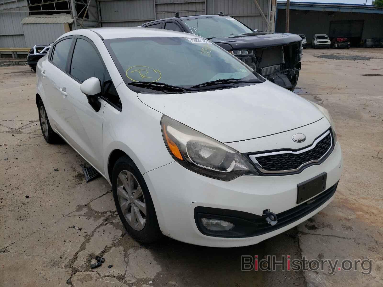 Фотография KNADN4A39D6225827 - KIA RIO 2013