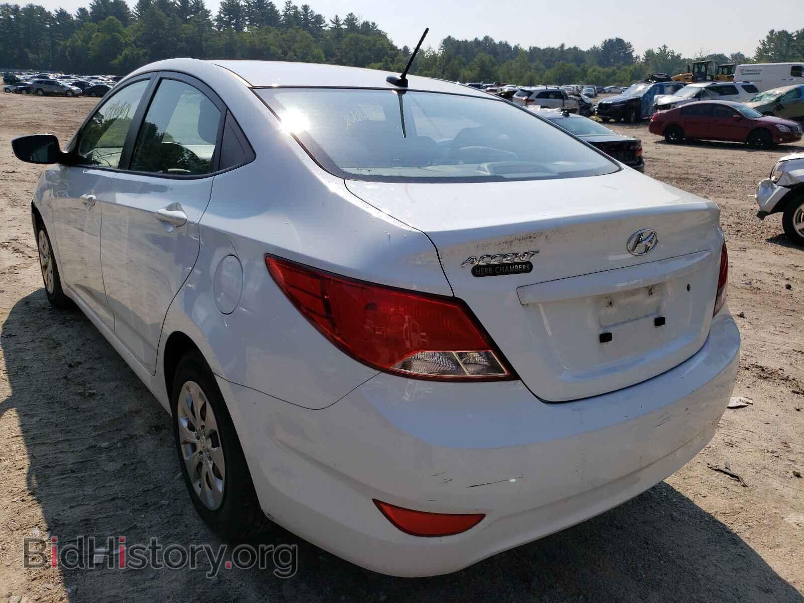 2016 HYUNDAI ACCENT - VIN: KMHCT4AE9GU954816 - Фото 3