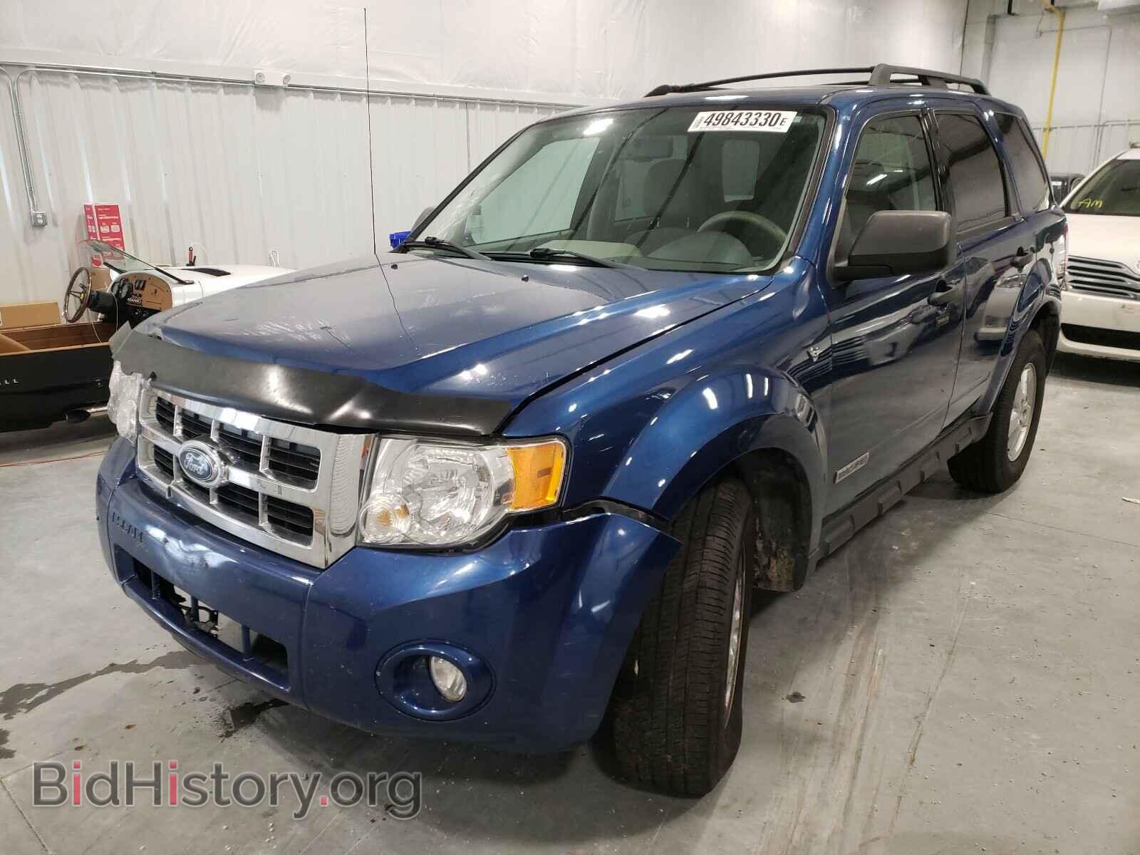 2008 FORD ESCAPE - VIN: 1FMCU93198KD82292 - Фото 2