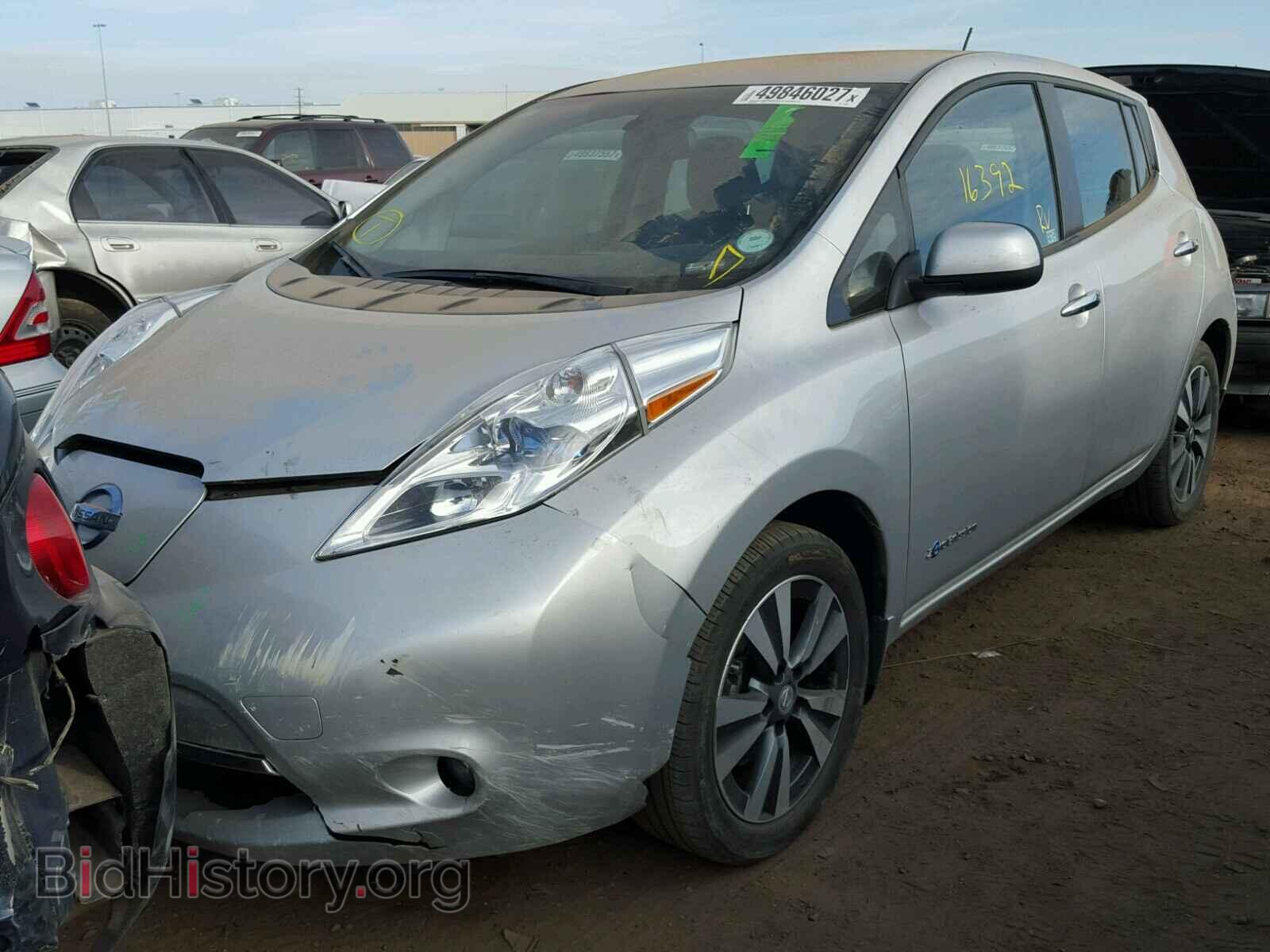 2016 NISSAN LEAF - VIN: 1N4BZ0CP6GC300938 - Фото 2