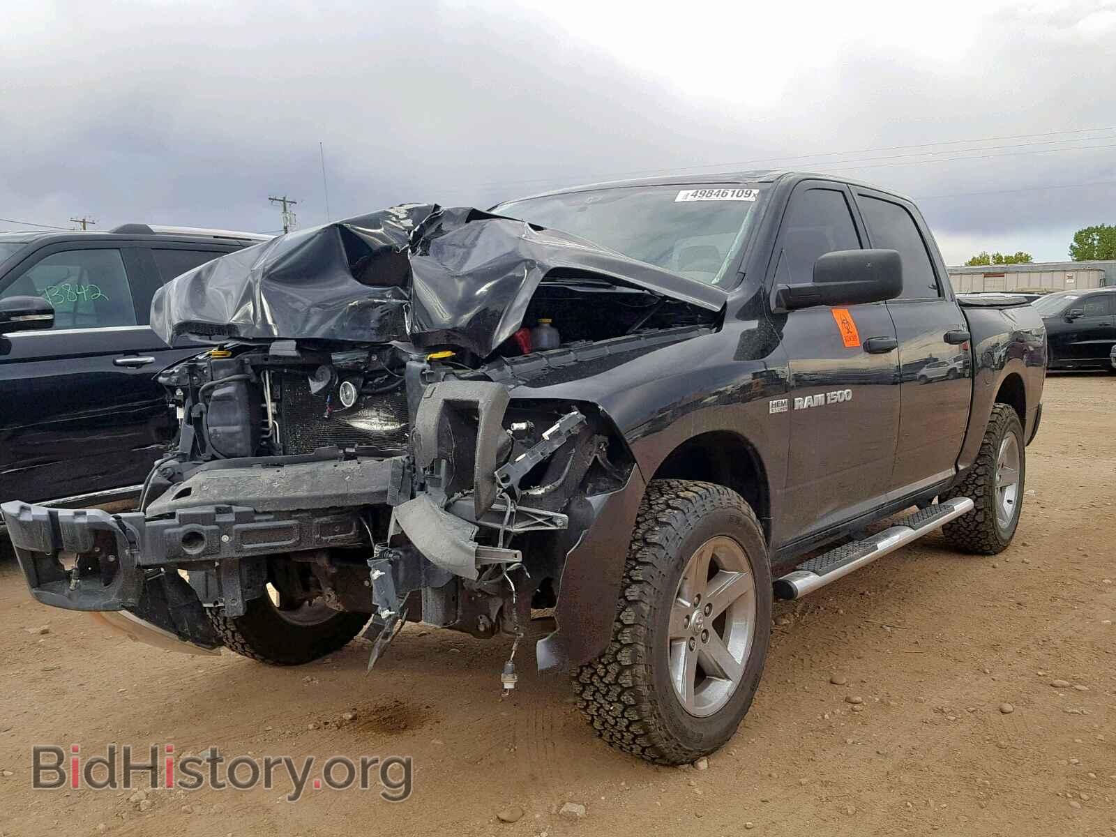 2012 DODGE RAM 1500 - VIN: 1C6RD7KTXCS319109 - Фото 2