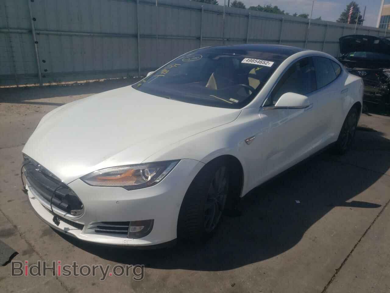 2015 TESLA MODEL S - VIN: 5YJSA1E22FF107597 - Фото 2