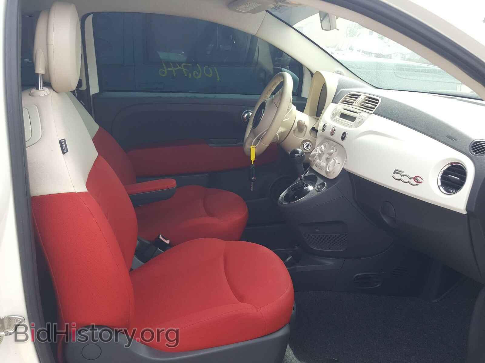 2012 FIAT 500 - VIN: 3C3CFFDRXCT237792 - Фото 5