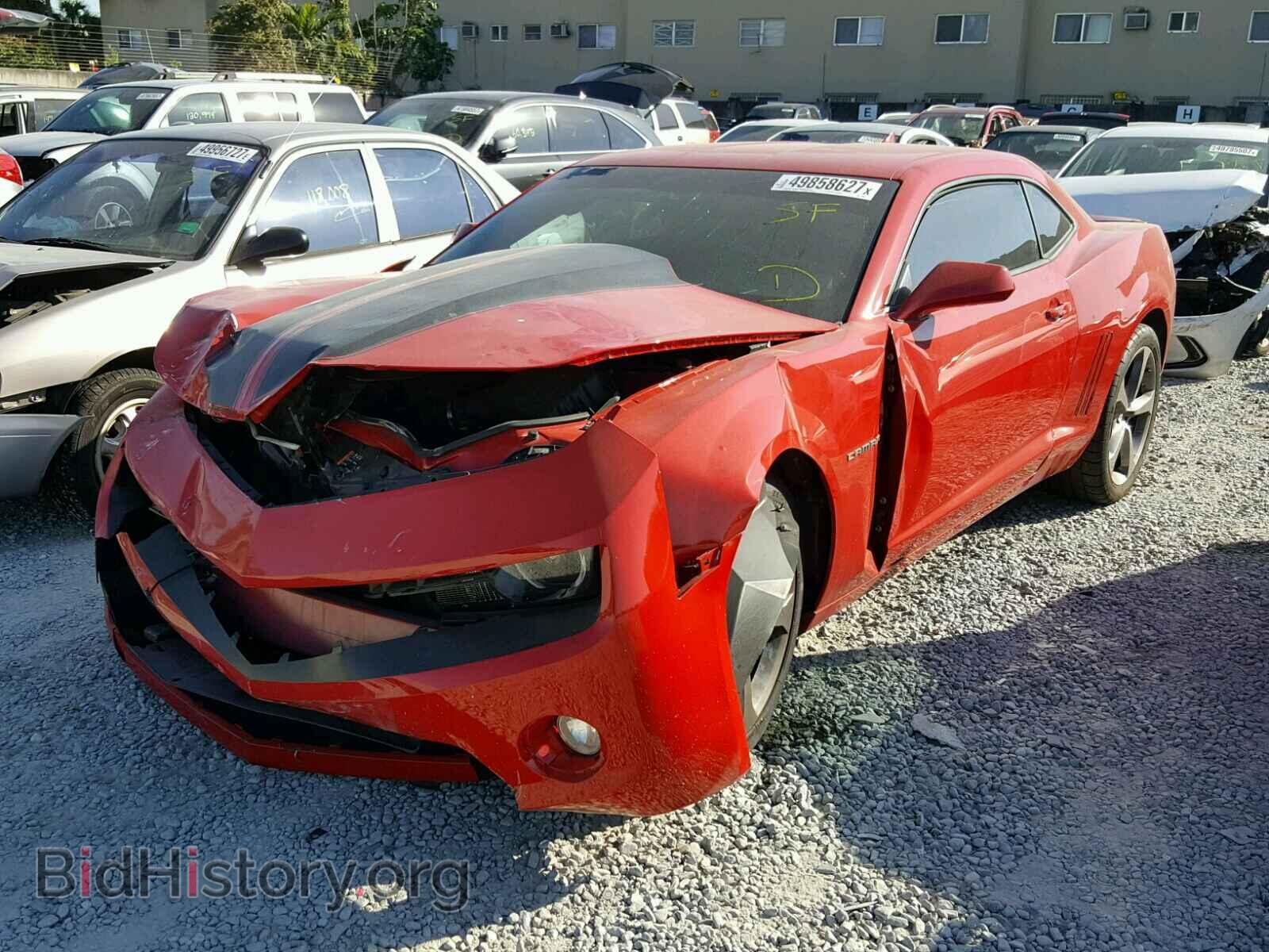 2013 CHEVROLET CAMARO - VIN: 2G1FG1E39D9194207 - Фото 2
