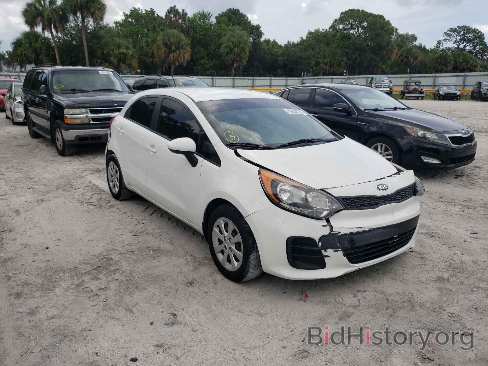 Photo KNADM5A3XG6651670 - KIA RIO 2016