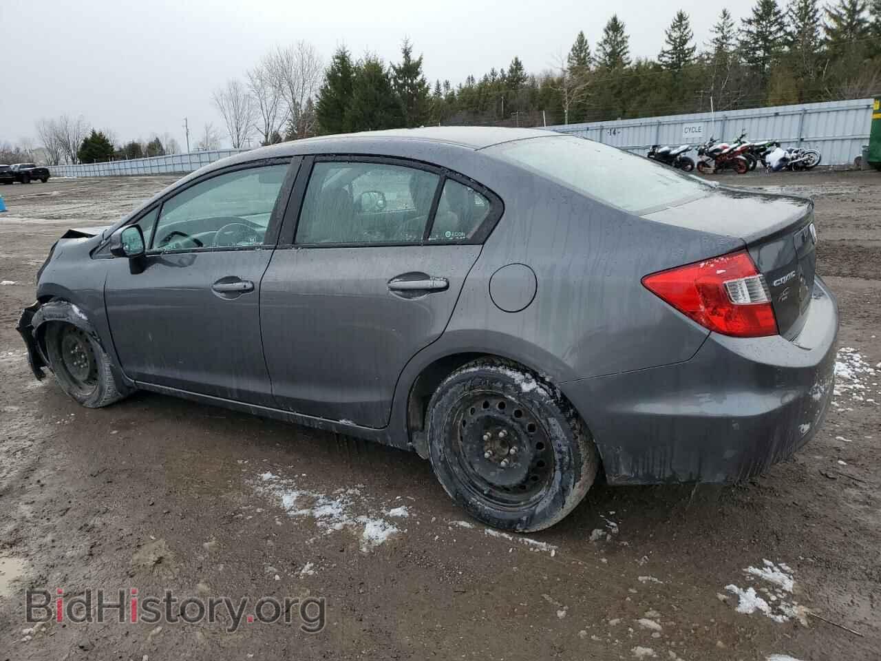 2012 HONDA CIVIC - VIN: 2HGFB2F45CH058259 - Фото 2