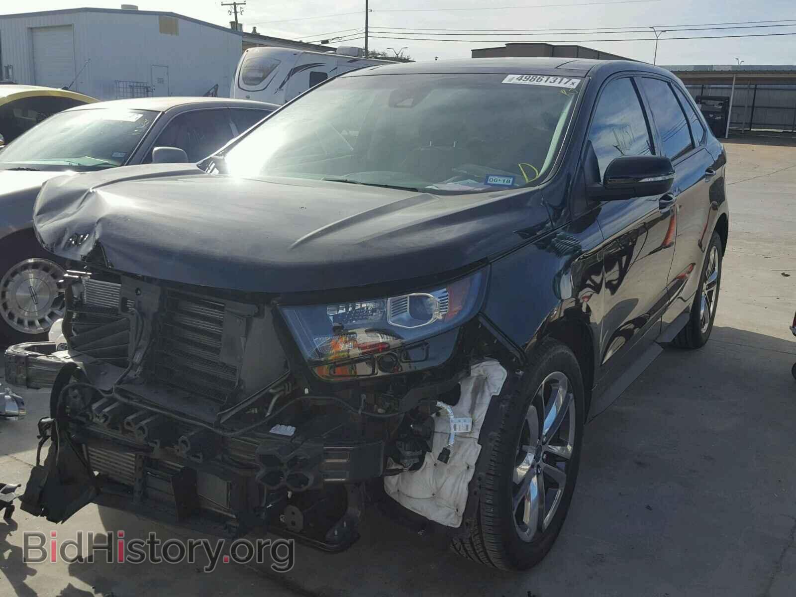2016 FORD EDGE - VIN: 2FMPK4APXGBC06202 - Фото 2