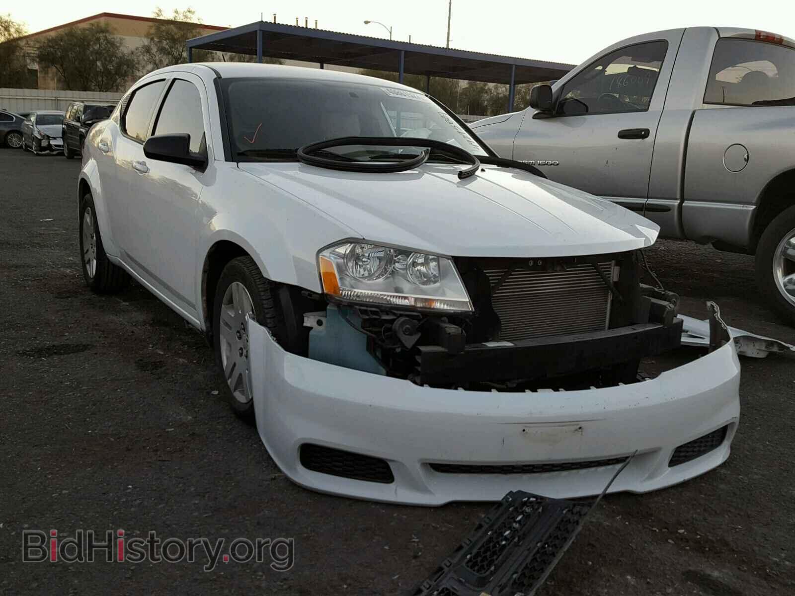 Photo 1C3CDZAB6DN725766 - DODGE AVENGER 2013