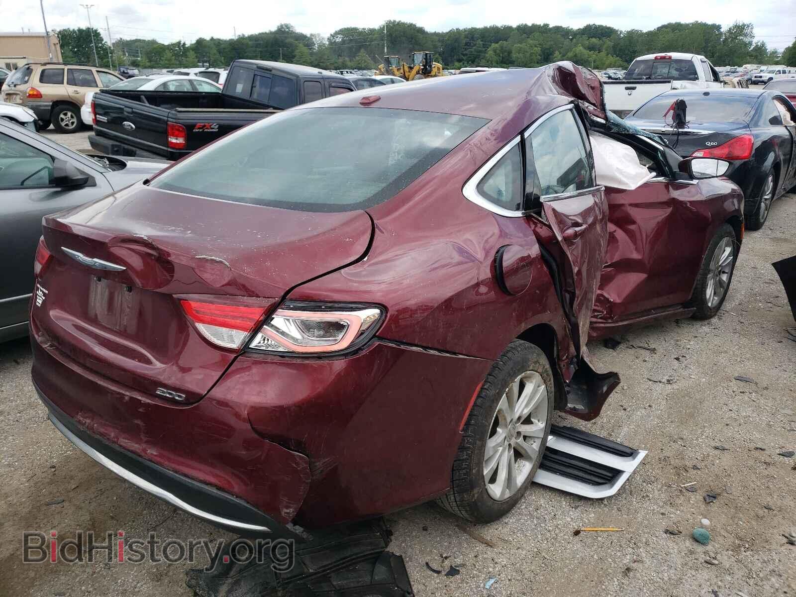 2015 CHRYSLER 200 - VIN: 1C3CCCAB9FN619136 - Фото 4