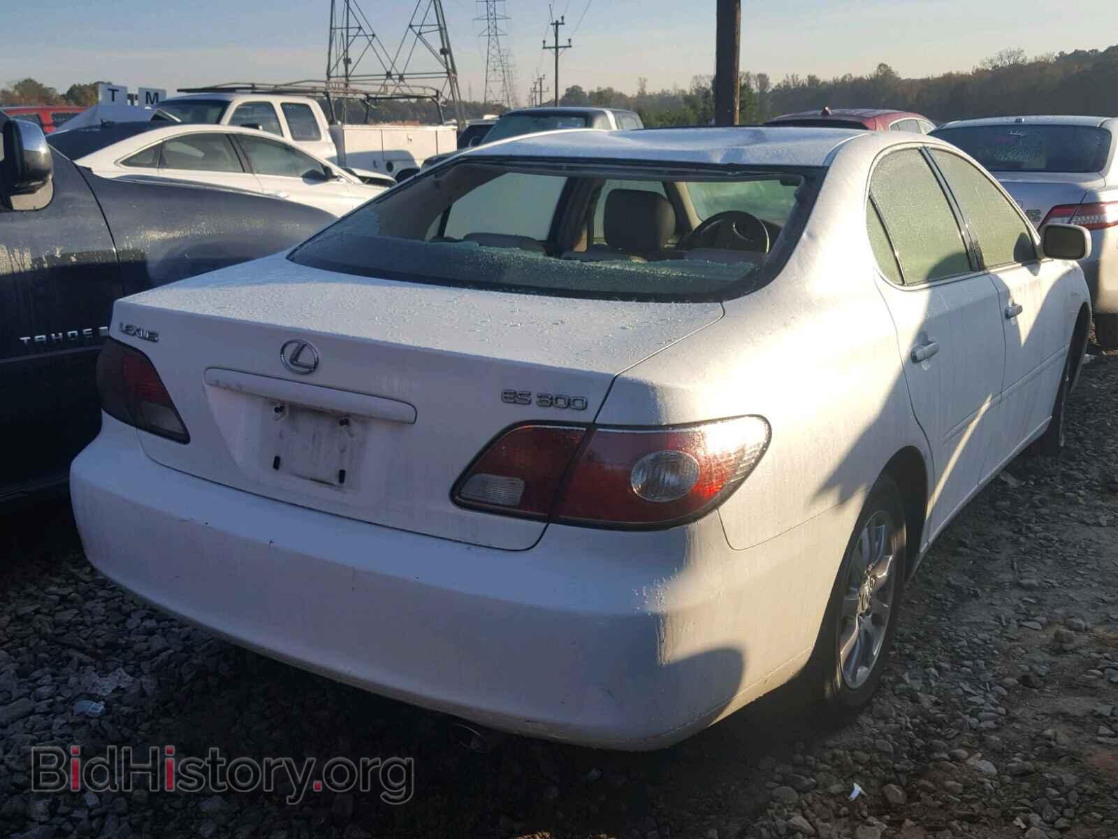 2003 LEXUS ES300 - VIN: JTHBF30G730114652 - Фото 4