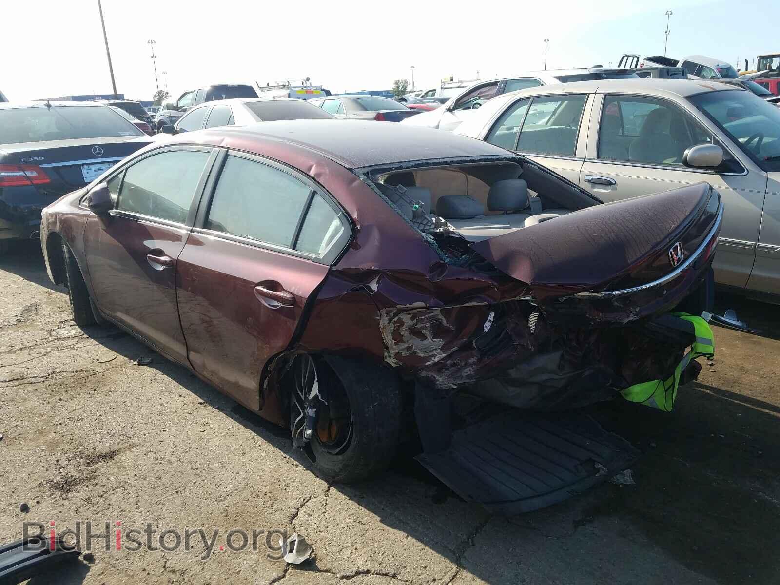 2013 HONDA CIVIC - VIN: 19XFB2F8XDE073693 - Фото 3
