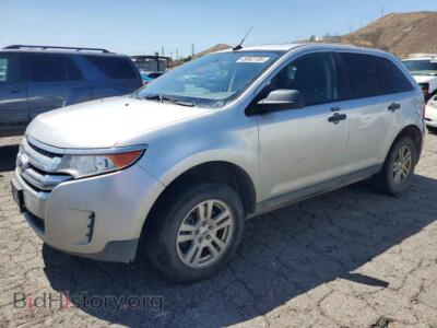 2013 Ford EDGE SE, серебристый — VIN 2FMDK3GC9DBA76748, Copart