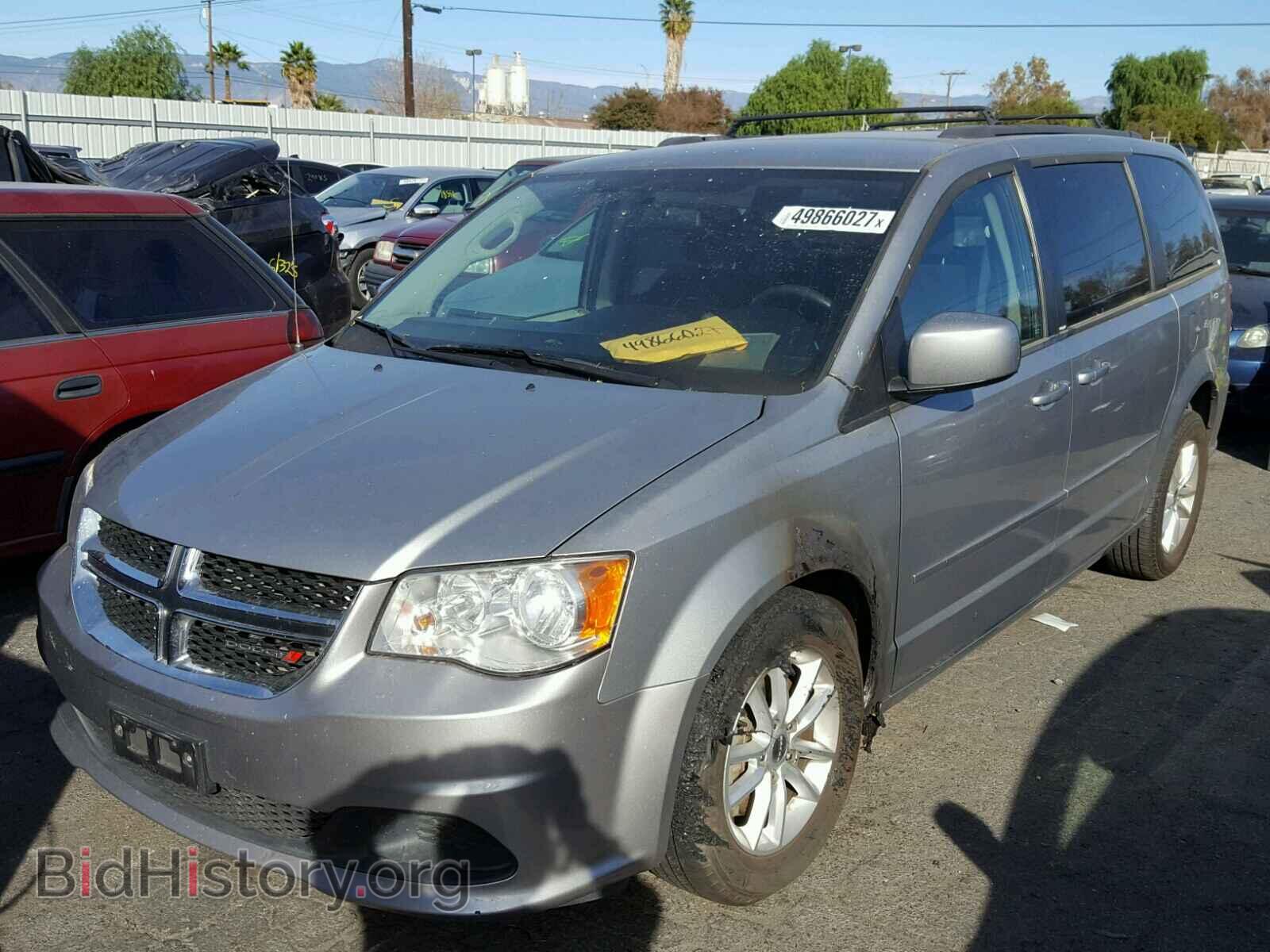 2014 DODGE CARAVAN - VIN: 2C4RDGCG9ER206220 - Фото 2