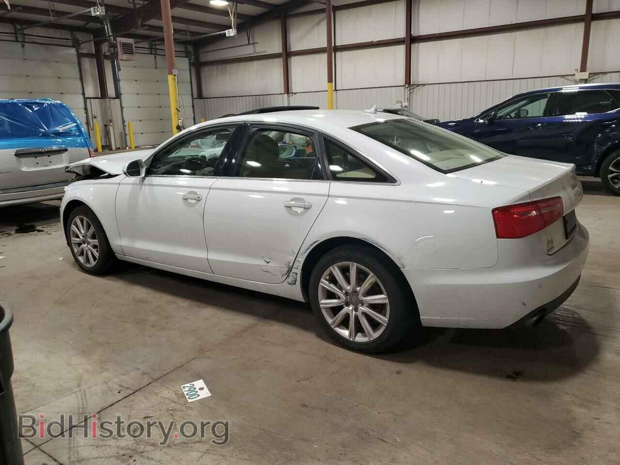 2013 AUDI A6 - VIN: WAUGFAFC0DN141631 - Фото 2
