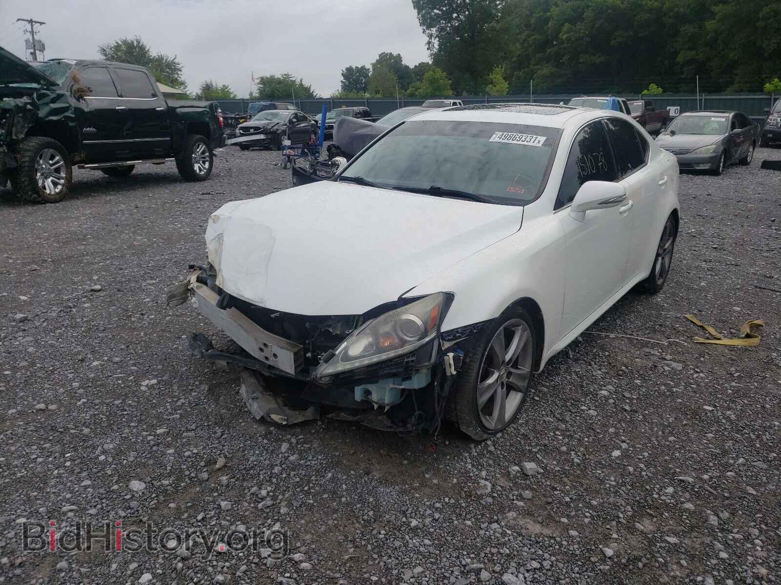 2012 LEXUS IS - VIN: JTHBF5C25C5182558 - Фото 2
