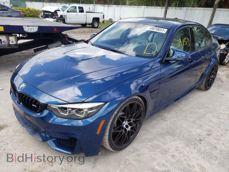 2018 BMW M3 (VIN WBS8M9C54J5L00091) — фото 2 из 10