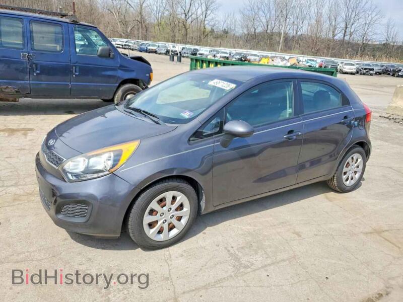 2013 Kia RIO EX (VIN KNADN5A35D6167883) — photo 1 of 12, Copart, damage: normal wear