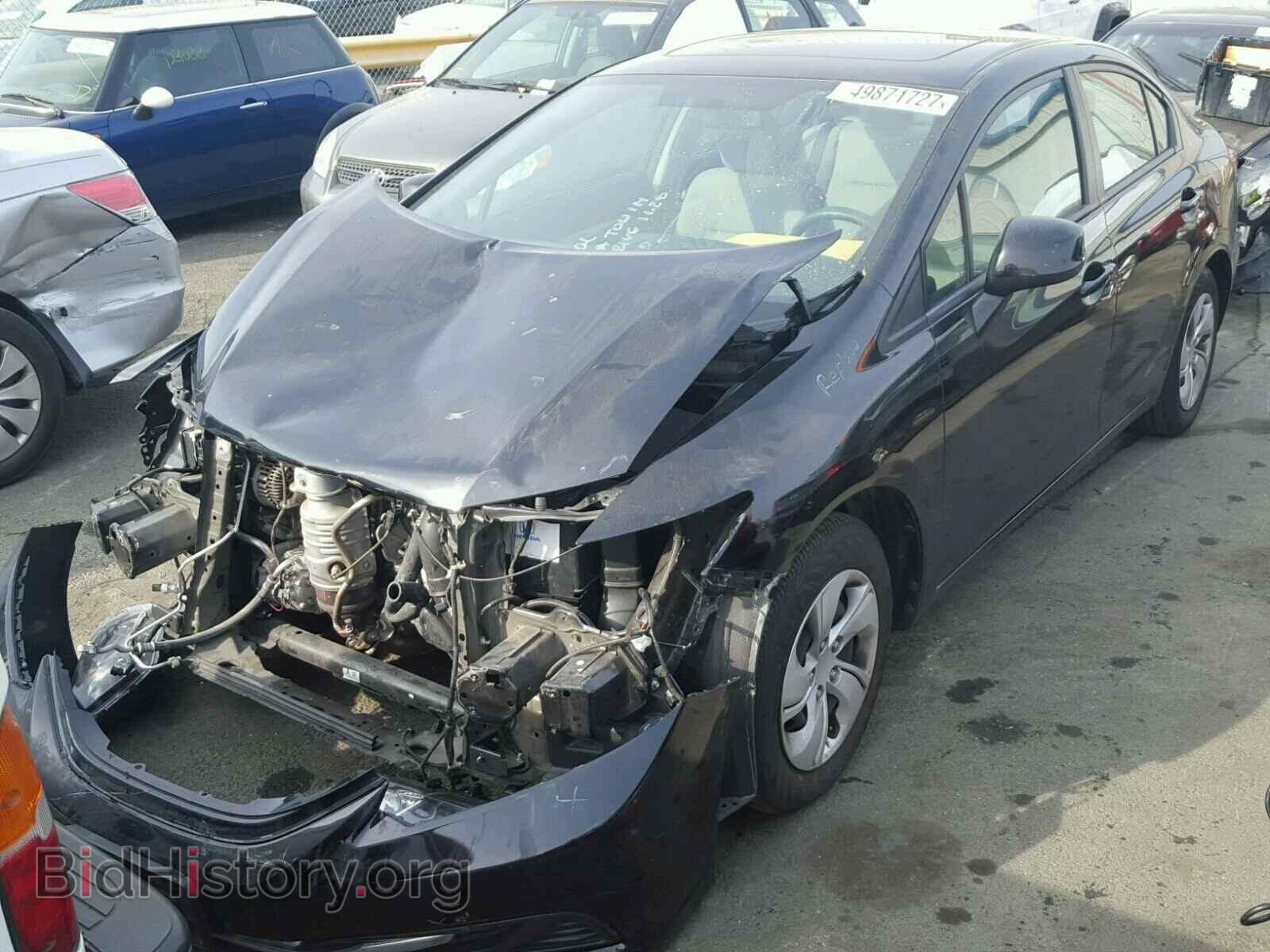 2013 HONDA CIVIC - VIN: 19XFB2F88DE221548 - Фото 2