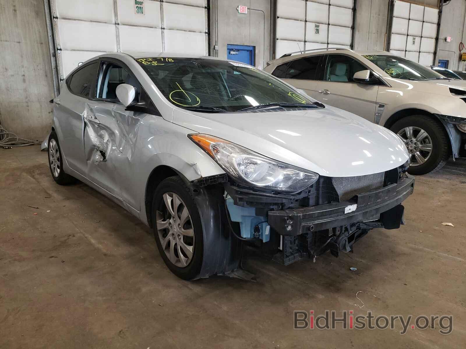 Photo 5NPDH4AE7CH066659 - HYUNDAI ELANTRA 2012