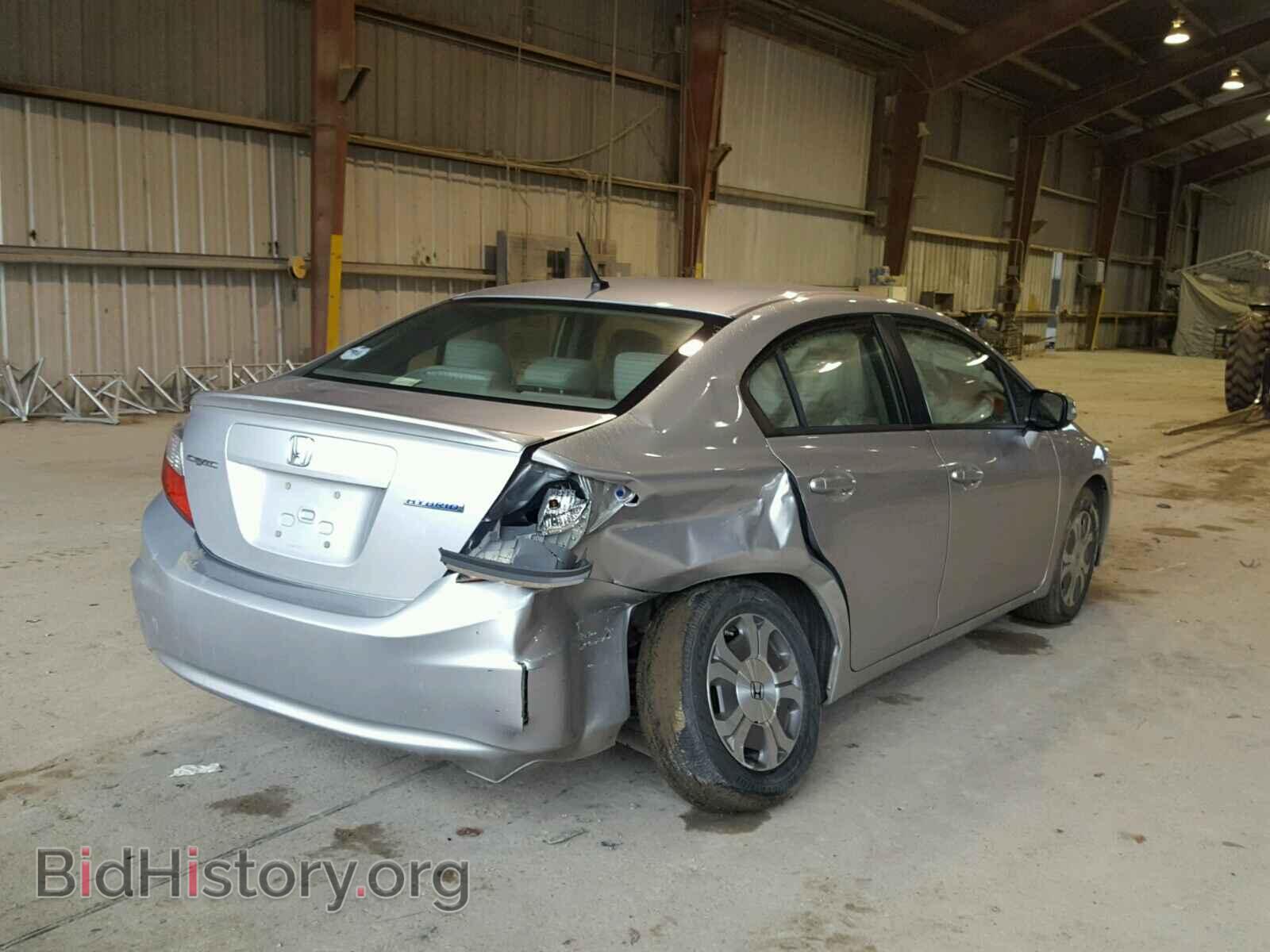 2012 HONDA CIVIC - VIN: JHMFB4F29CS004589 - Photo 4