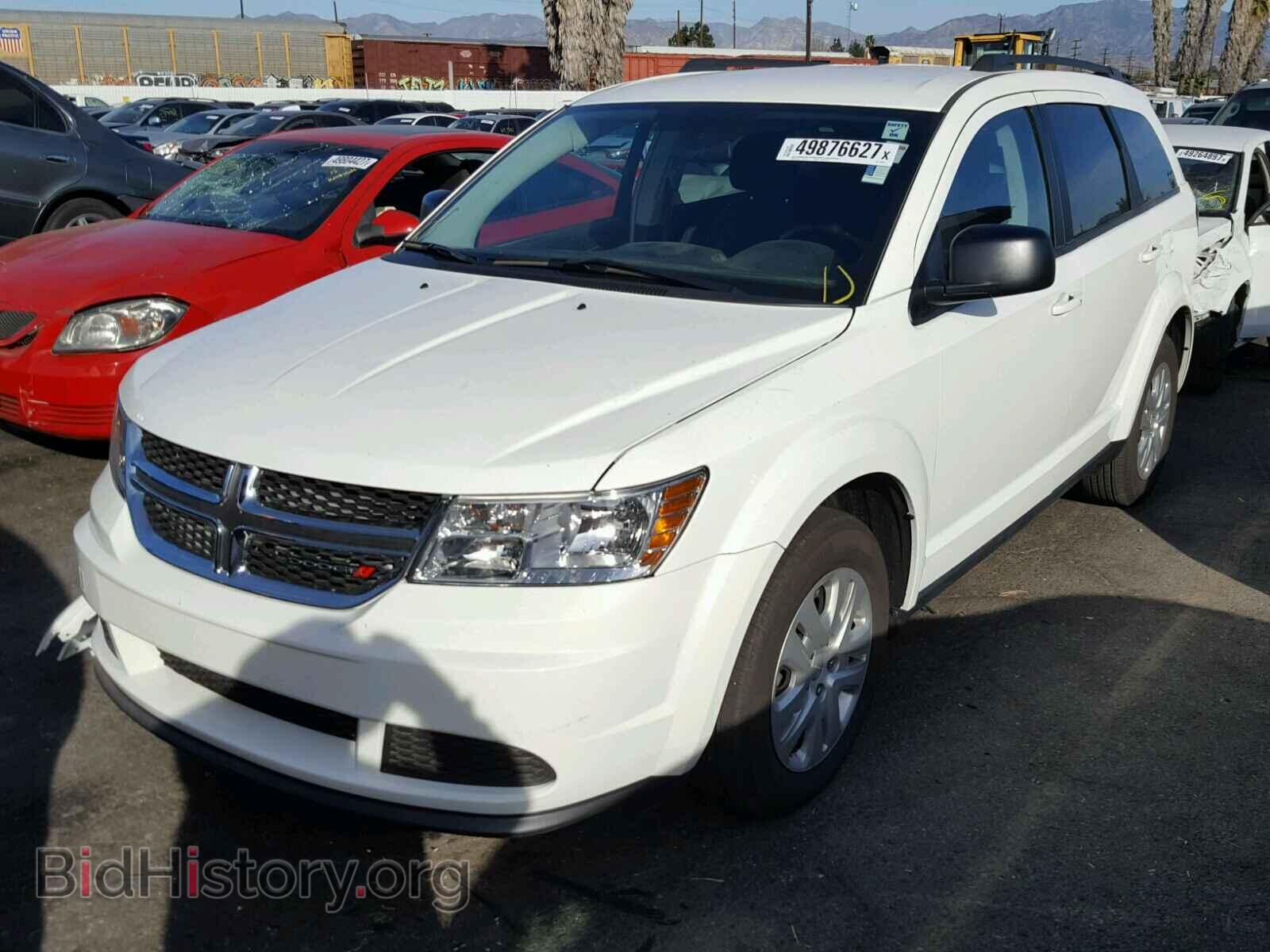 2017 DODGE JOURNEY - VIN: 3C4PDCAB3HT638455 - Фото 2