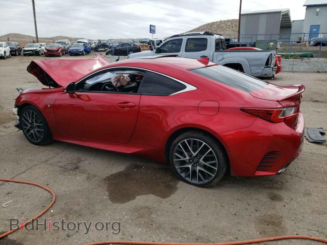 2016 LEXUS RC - VIN: JTHHA5BC3G5000512 - Фото 2