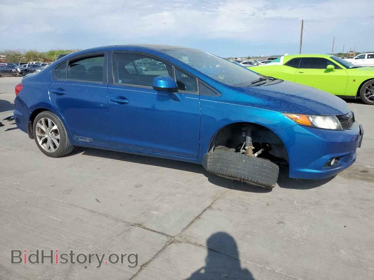 2012 HONDA CIVIC - VIN: 2HGFB6E55CH705339 - Фото 4
