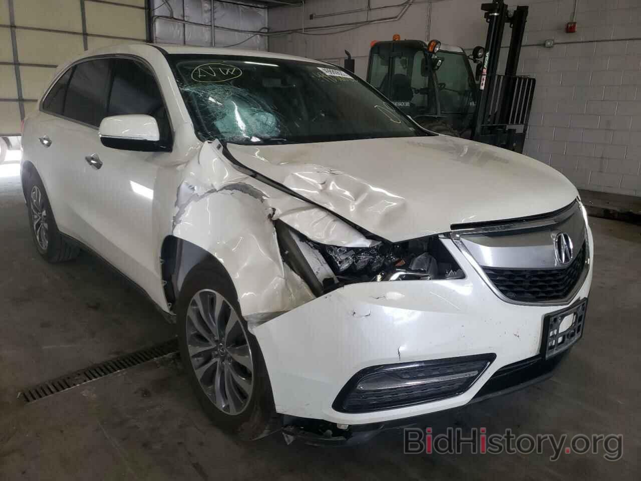 Photo 5FRYD4H46EB014028 - ACURA MDX 2014