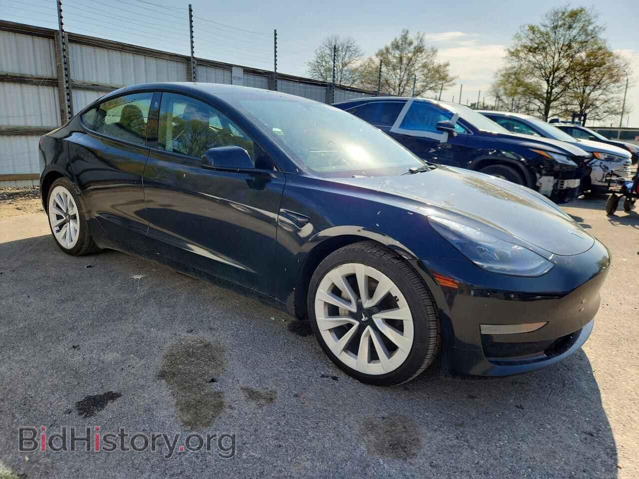 2022 TESLA MODEL 3 - VIN: 5YJ3E1EA0NF286592 - Фото 4