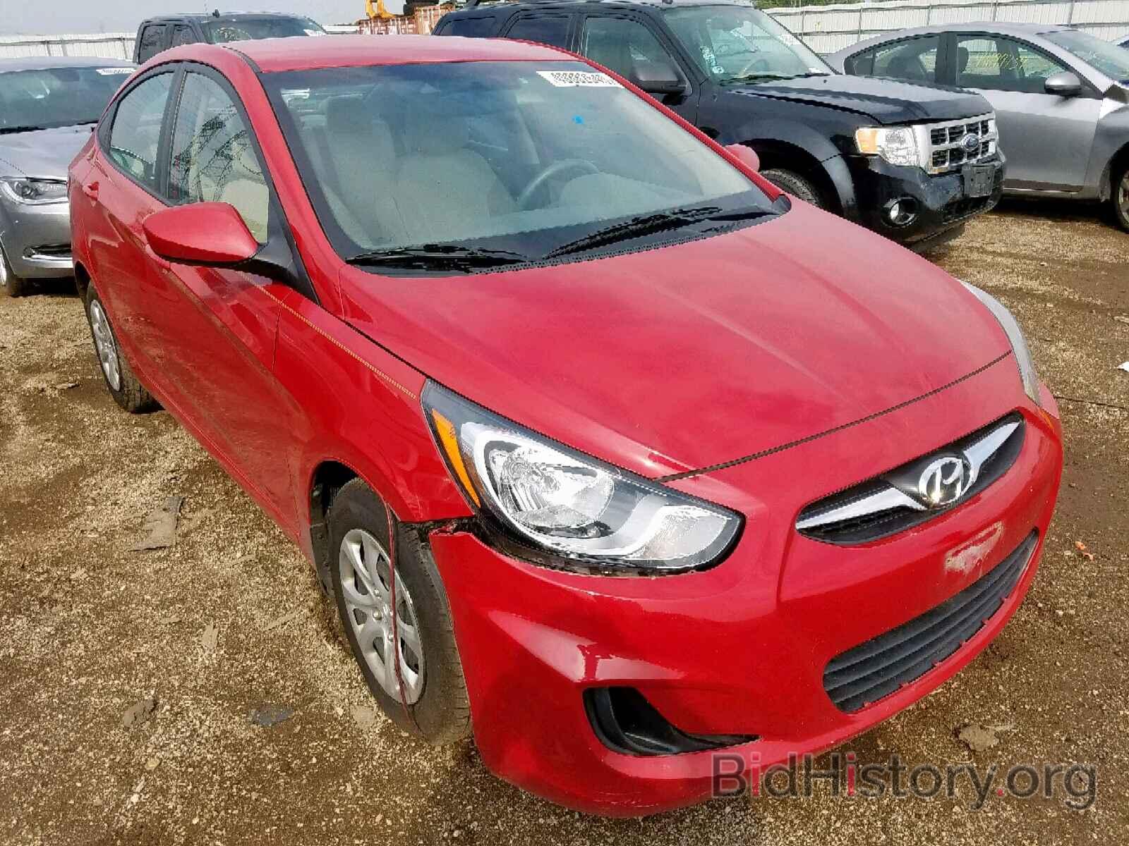 Photo KMHCT4AE3DU419329 - HYUNDAI ACCENT 2013