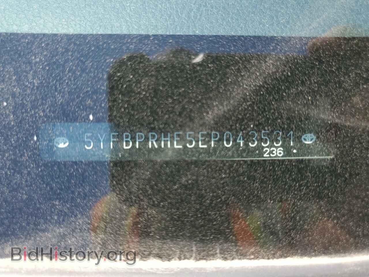 2014 TOYOTA COROLLA - VIN: 5YFBPRHE5EP043531 - Photo 10