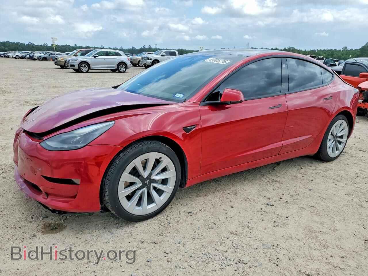 Фотография 5YJ3E1EA7MF062962 - TESLA MODEL 3 2021