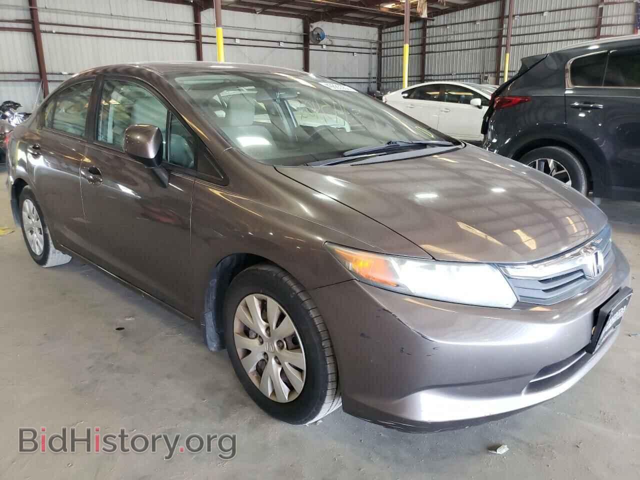 Photo 19XFB2F57CE021233 - HONDA CIVIC 2012