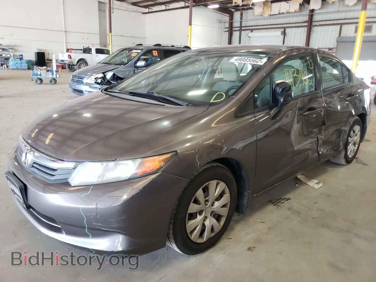 2012 HONDA CIVIC - VIN: 19XFB2F57CE021233 - Photo 2