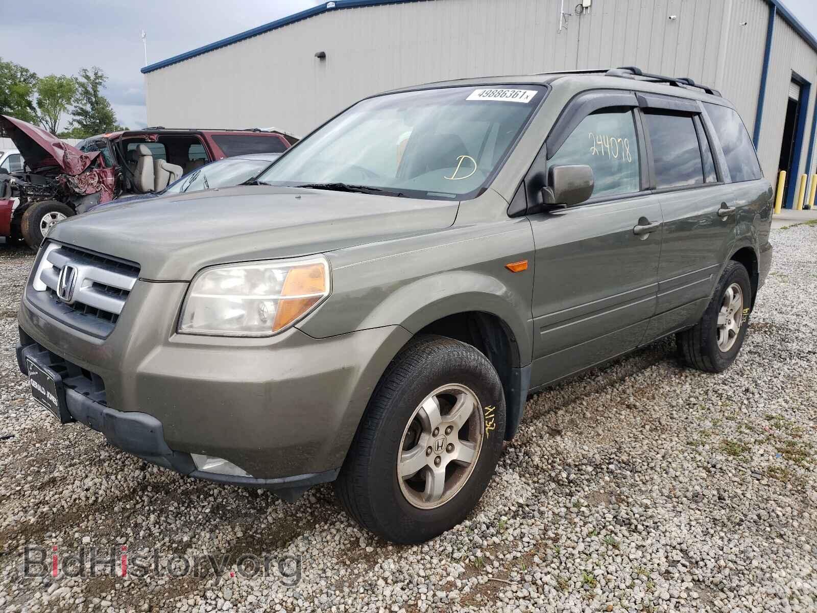 2008 HONDA PILOT - VIN: 5FNYF28608B017741 - Photo 2