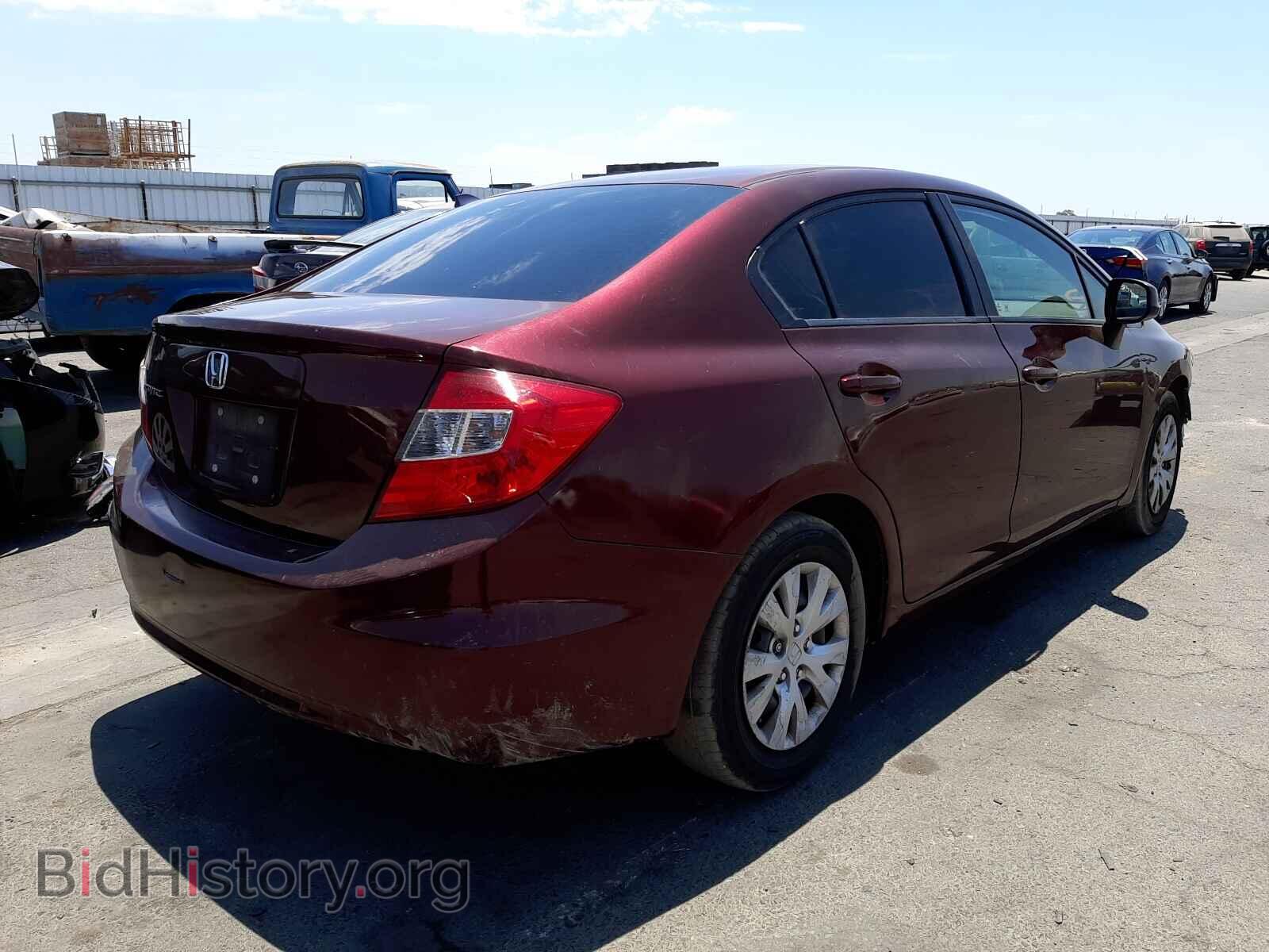 2012 HONDA CIVIC - VIN: 19XFB2F54CE390325 - Фото 4